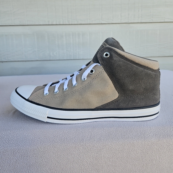 Converse CTAS High Street Mid Cargo Brown Sneakers Men SZ 10.5 Shoe A11651C - Picture 5 of 11